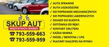 Skup Aut*Gotówka od ręki*Dojazd do klienta w 24h* Najlepsze ceny*