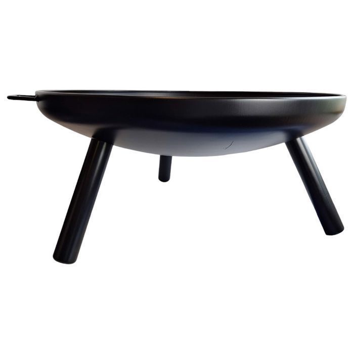 Duże stalowe palenisko ogrodowe na ognisko