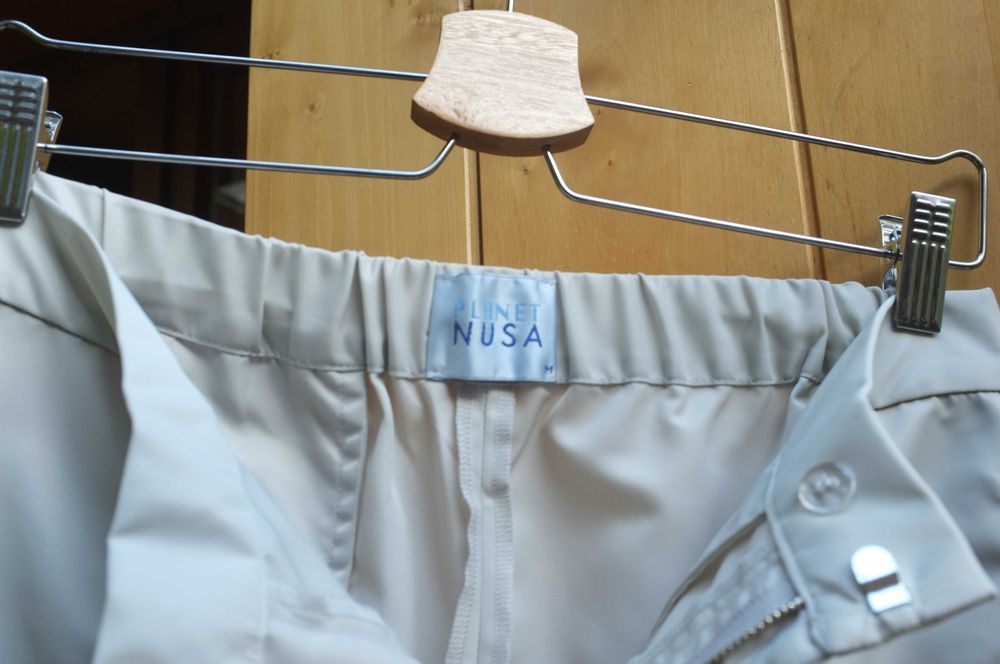 spodnie dresowe Planet Nusa dresy ortalionowe szerokie nogawki