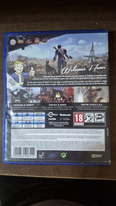 Диск на Ps4 Fallout 4 пс4 фалаут 4
