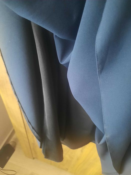 NIFE Sukienka midi  - granat 44 XXL