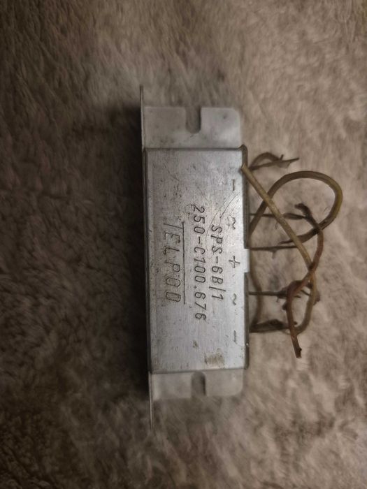 Prostownik selenowy SPS-6B/1 do radia lampowego