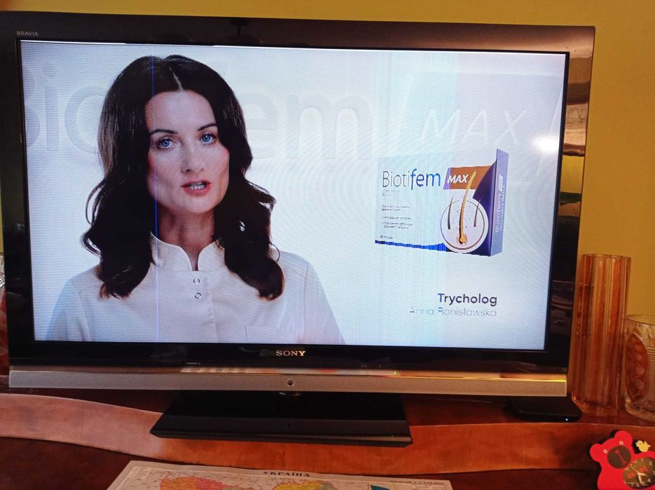 telewizor SONY sprawny ale z małą wada lub na części