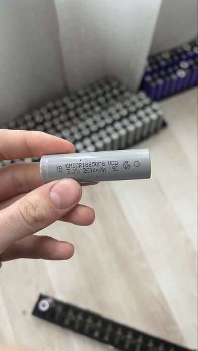 Акумулятори 18650 molicel 8c Li-ion