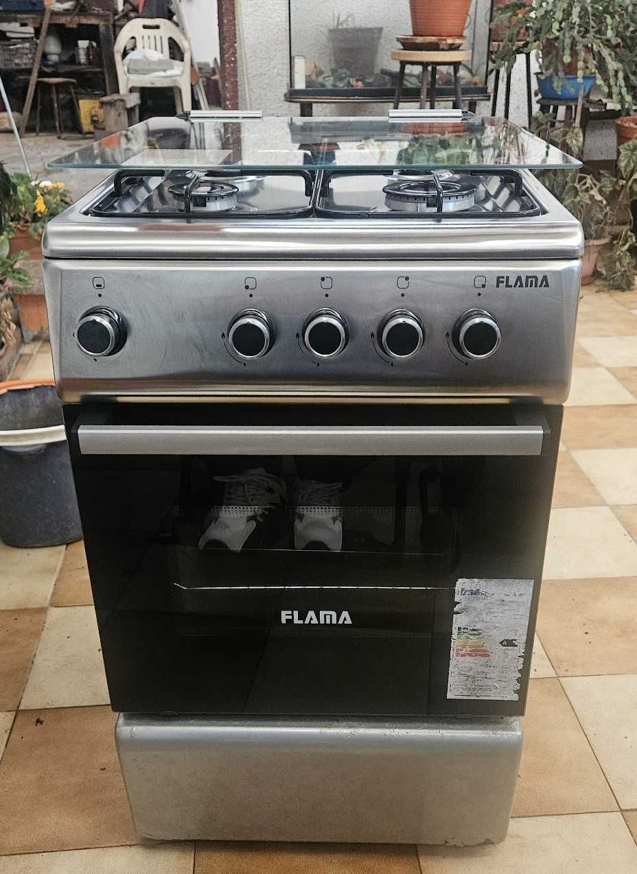 fogao a gas inox flama