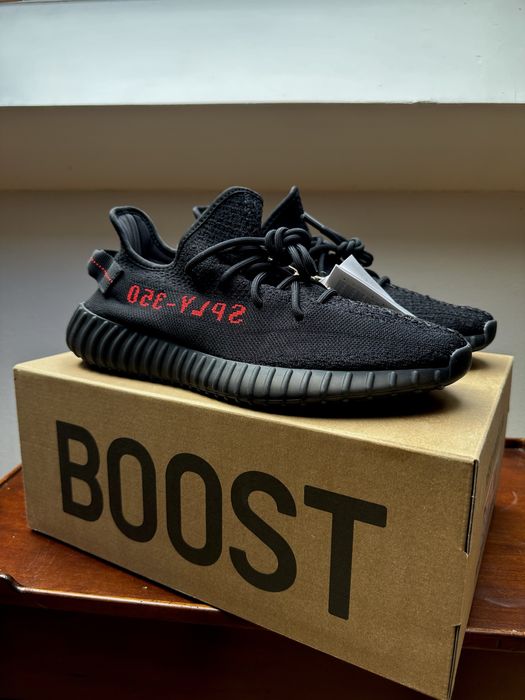 Yeezy Boost 350 V2 Black Red Bred rozm. 44