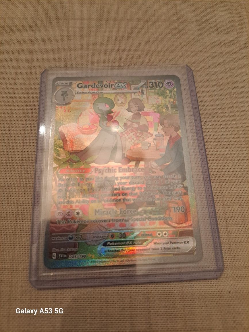 Carta pokemon scarlet violet Gardevoir