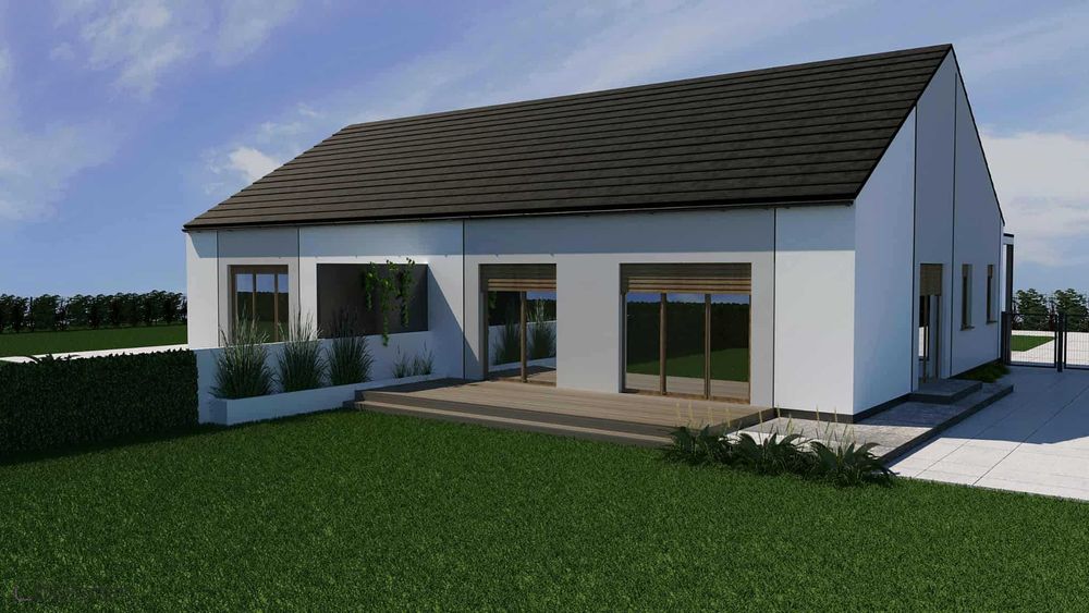 Sprzedam dom w zabudowie bliźniaczej Piotrowice k/Słupcy  80m2