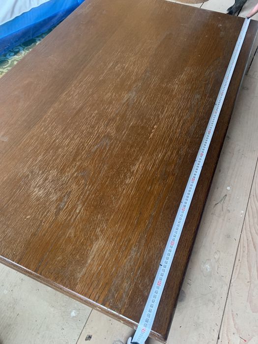 Дубовий стіл великий, розкладний