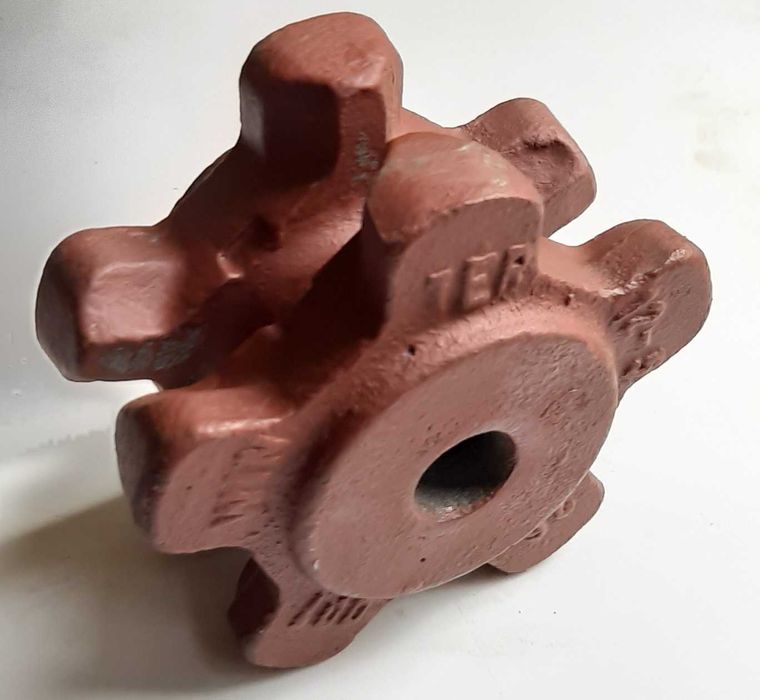 Koło łańcuchowe gniazdowe 12x36 Z=5 Rozrzutnik DEGUILLAUME