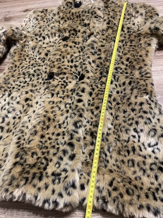 Płaszczyk futerko lampart