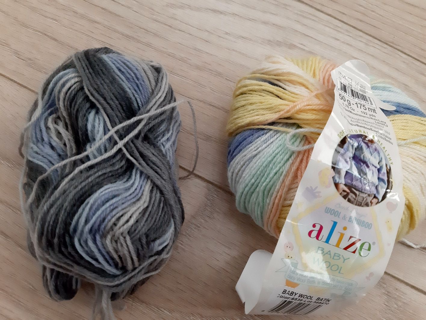 Wloczka alize baby wool wełna bambus