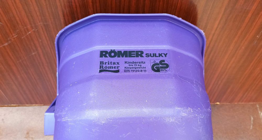 велосипедное кресло детское Britax Romer Sulky до 15 кг