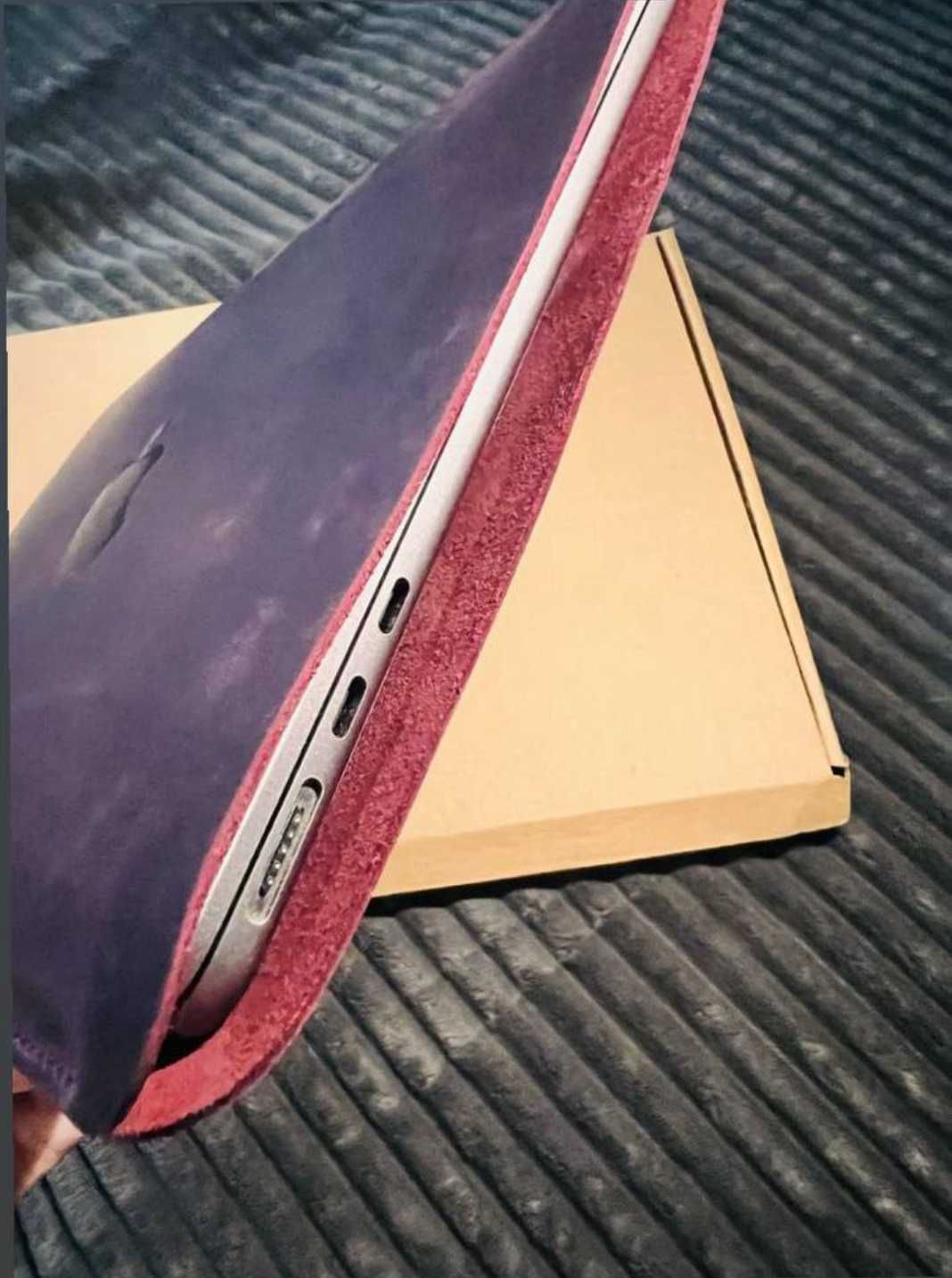Чехол для макбука шкіряний чохол Macbook Pro 13 air 13 еір аір про