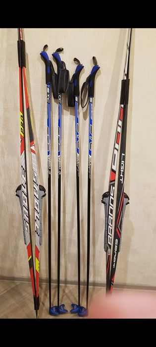 Лижі бігові  палки Ботинки