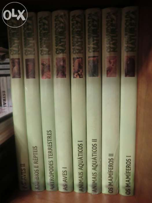 Coleção 8 volumes " Os segredos da Natureza" novos