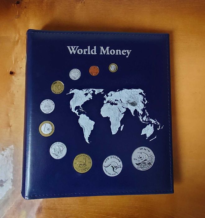 Segregator na monety + karty na monety