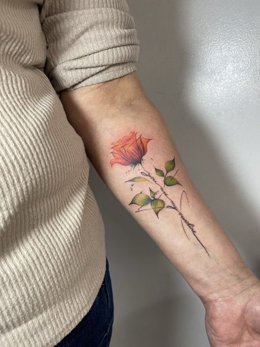 Татуювання. Кольорові тату. Виправлення tattoo.