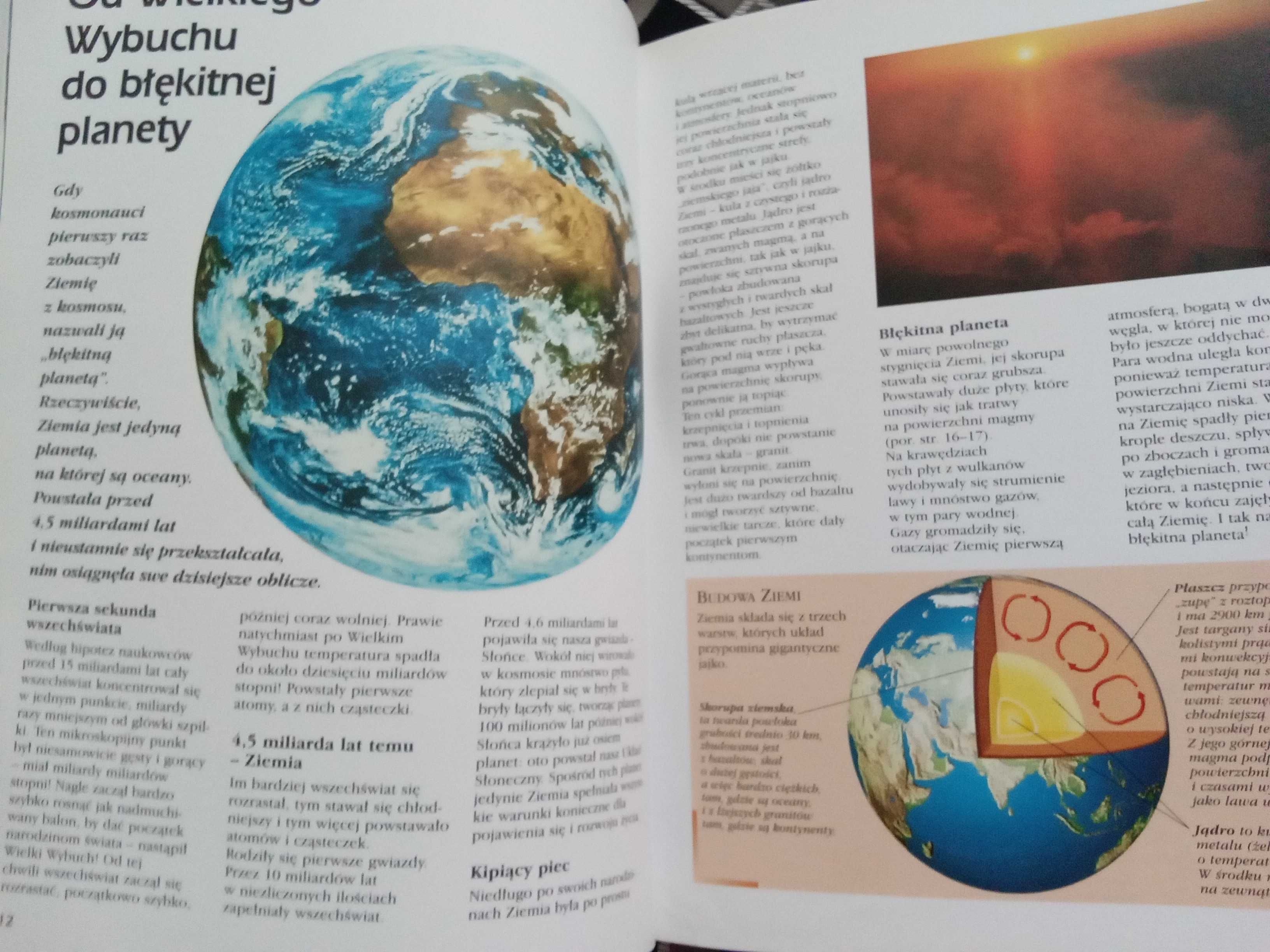 Książka Album Encyklopedia Tematyczna ZIEMIA
