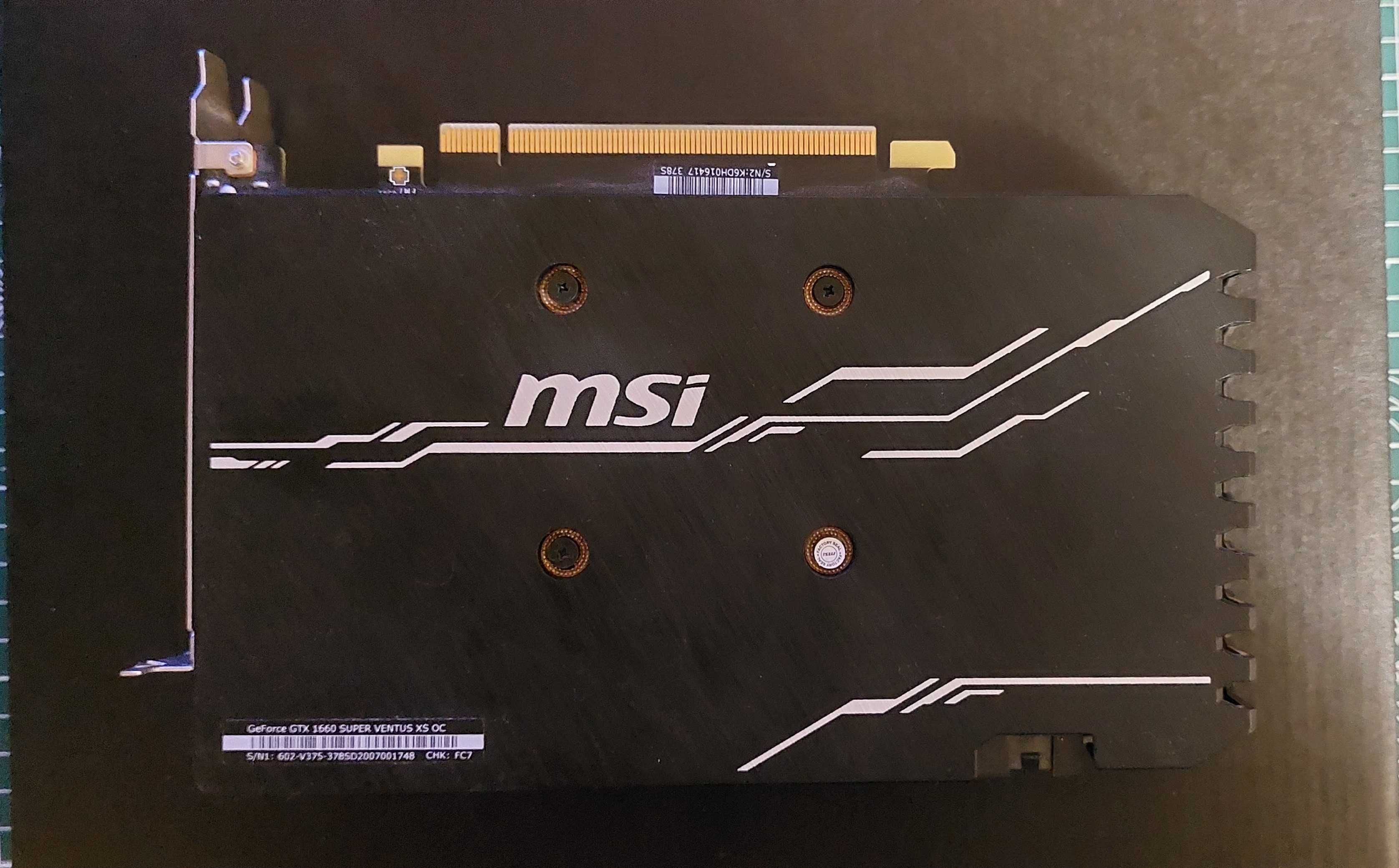 MSI GTX 1660 Super Ventus XS OC