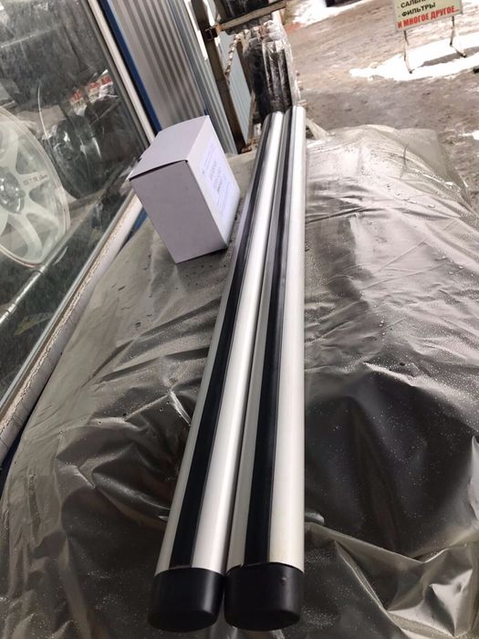 Алюминиевый,аэродинамический багажник Логан Сандеро