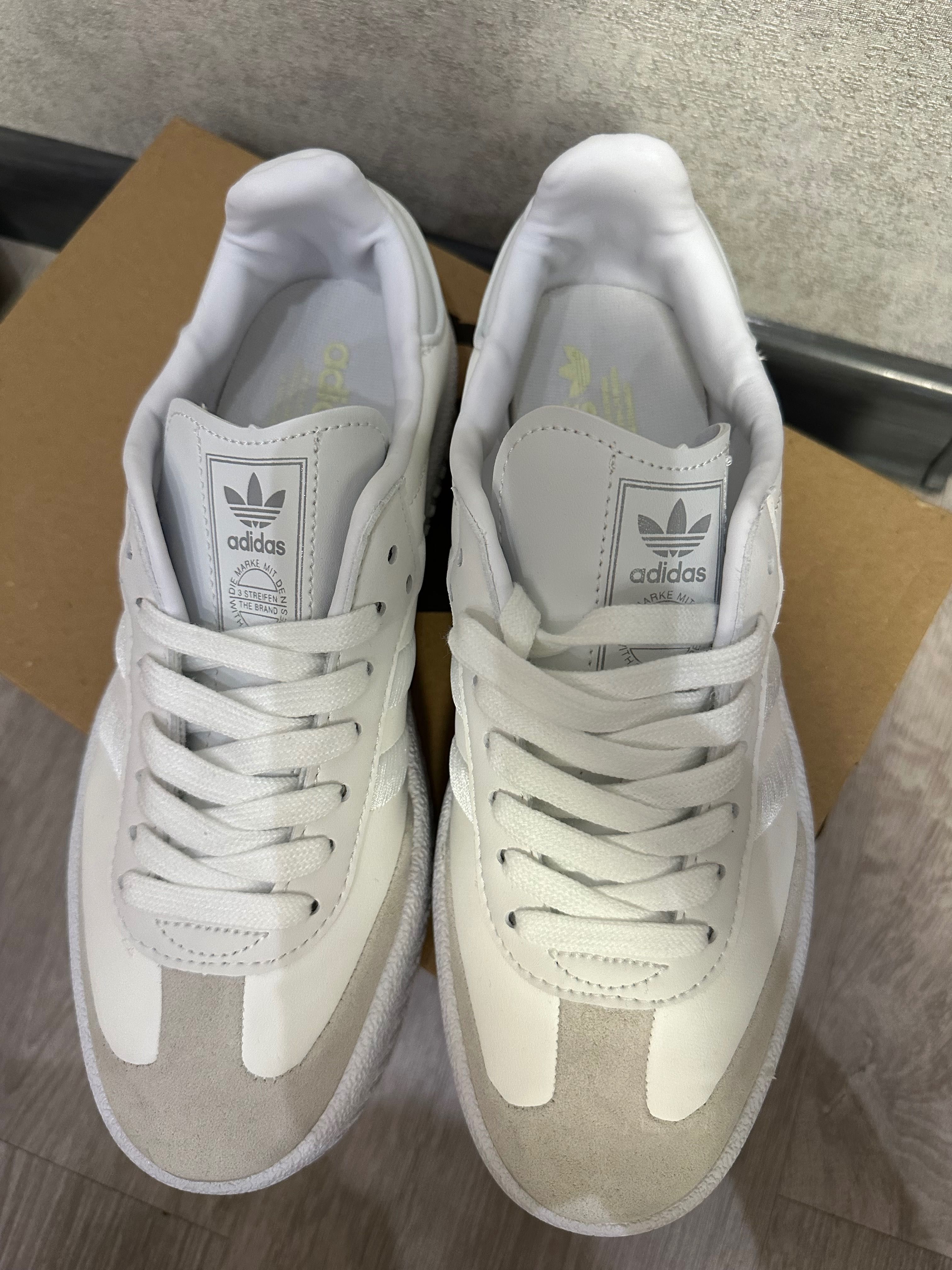 Кросівки adidas samba platform full white 40 р