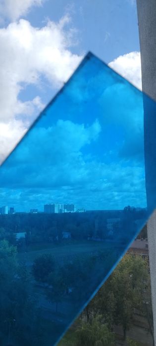 Цвітне скло кольорове вітраж