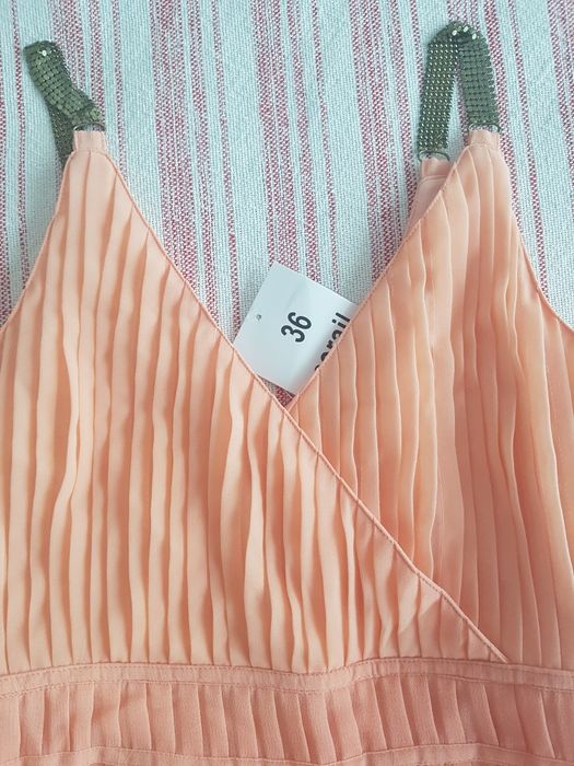 Vestido verão, Novo com etiqueta Cerimônia, 36, cor Coral