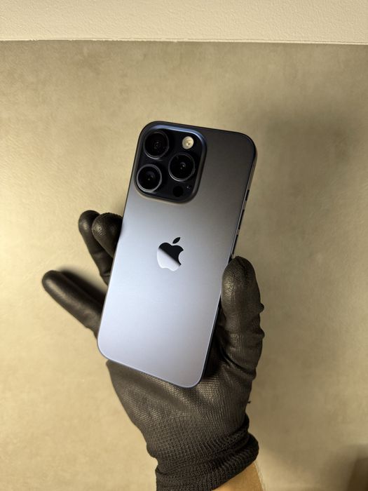 iPhone 15 Pro 128GB Tytan Błękitny | ideał | dowód zakupu | zestaw |