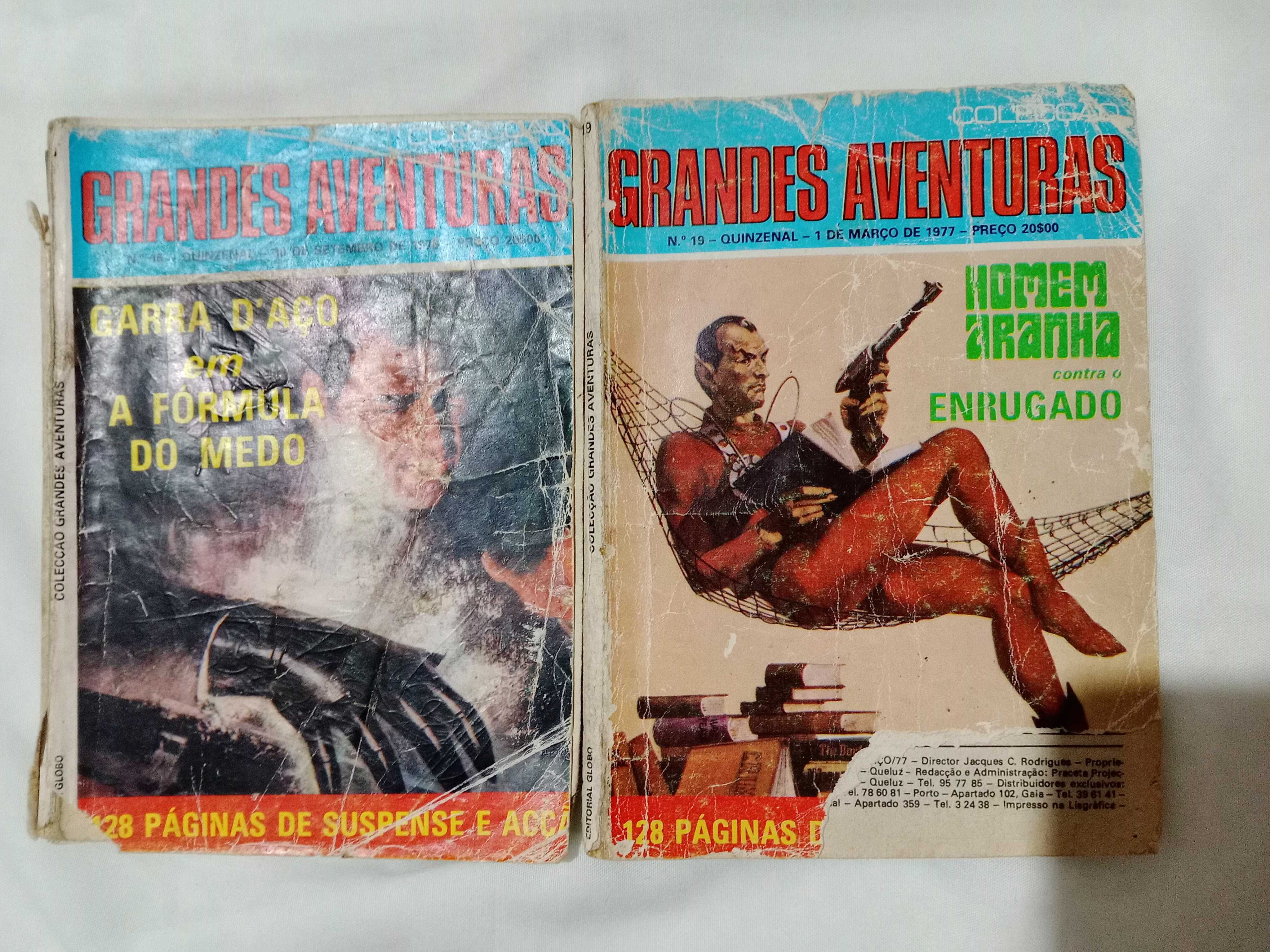 Troco 4 livros BD antiga