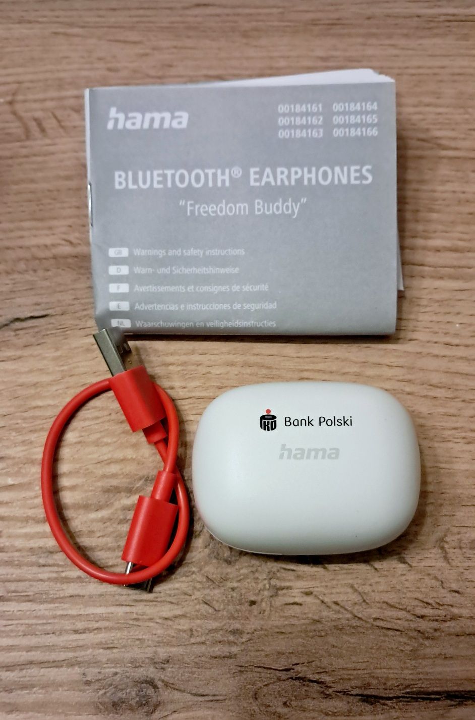 Słuchawki bezprzewodowe dokanałowe Hama Freedom Buddy
