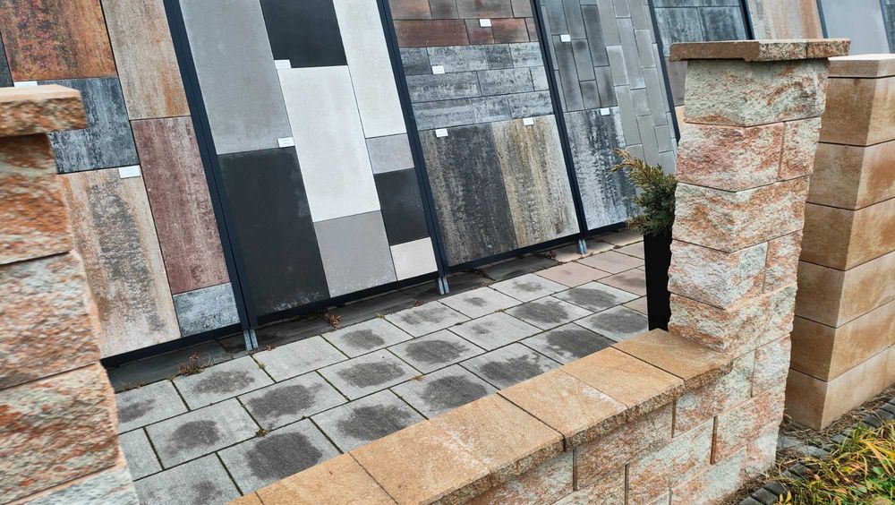 Pustak do budowy grilla pustak konstrukcyjny bloczek betonowy elewacja