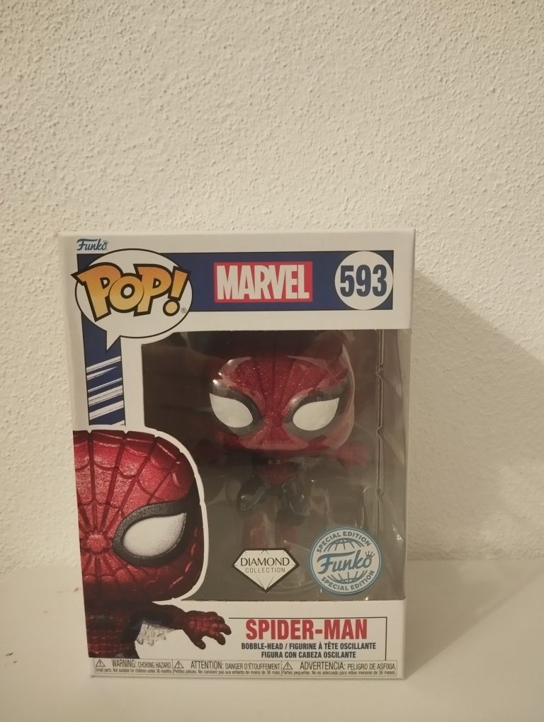 Funko Pop Spiderman Diamond