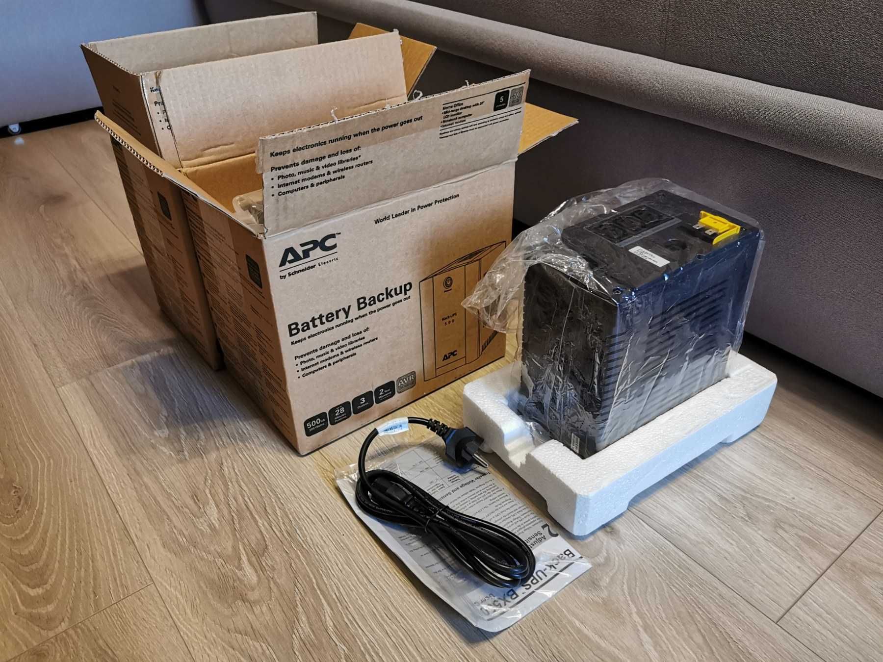 APC Back-UPS 500VA (BX500CI) - Новые в коробке