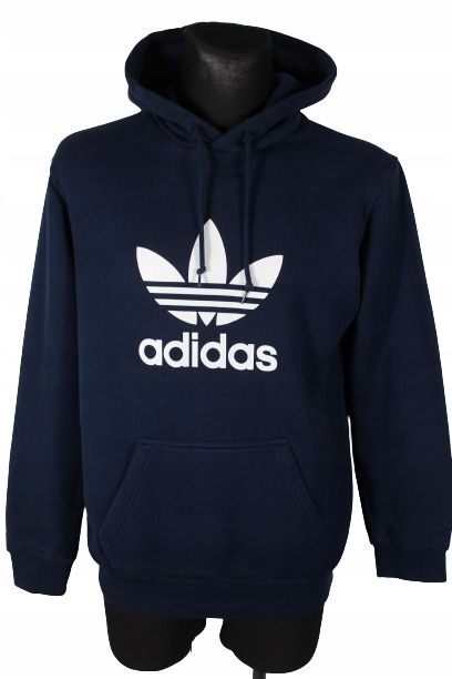 Adidas Super Bluza Dres Męska Kaptur S Bdb Stan