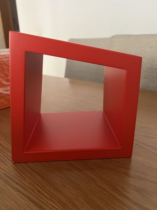 Cubo madeira lacado