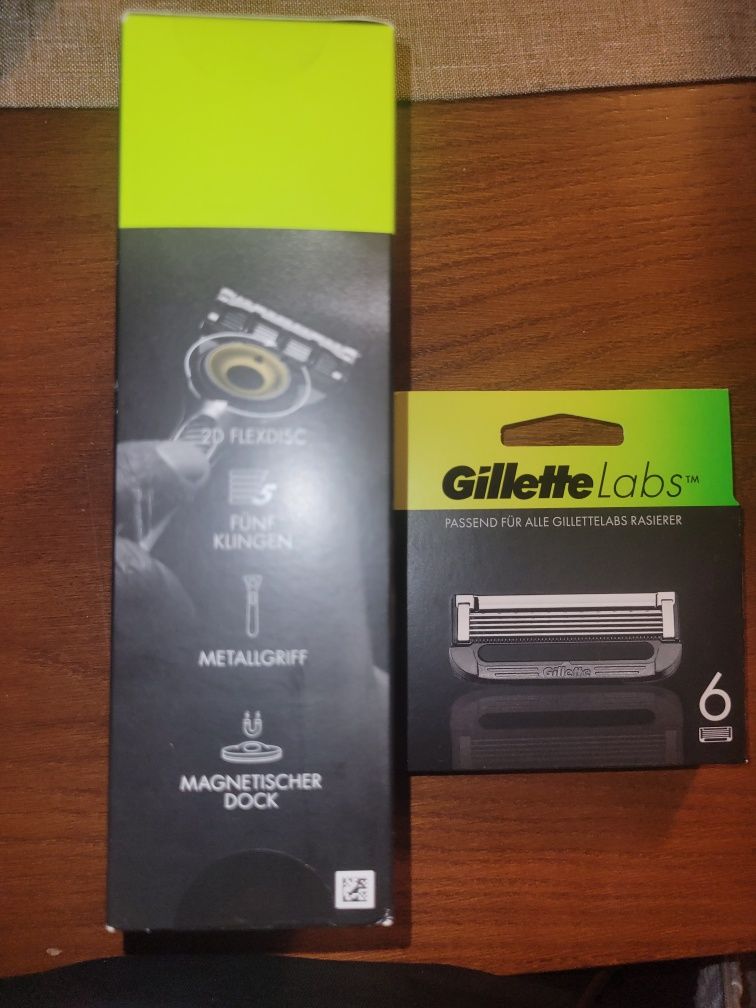 Gillette Labs zestaw + wkłady