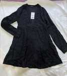 Vestido Preto Stradivarius