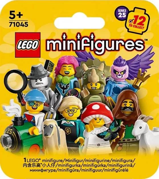 Lego minifigures 25 series Лего Минифигурки