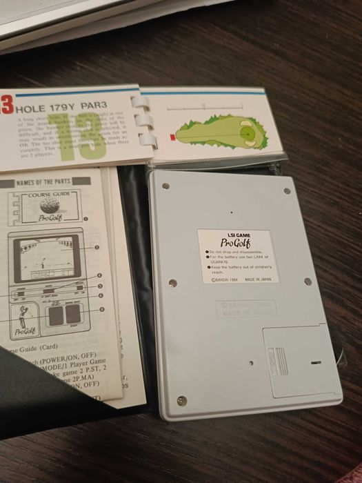 Редкая ретро игра BANDAI ProGolf (ГОЛЬФ)