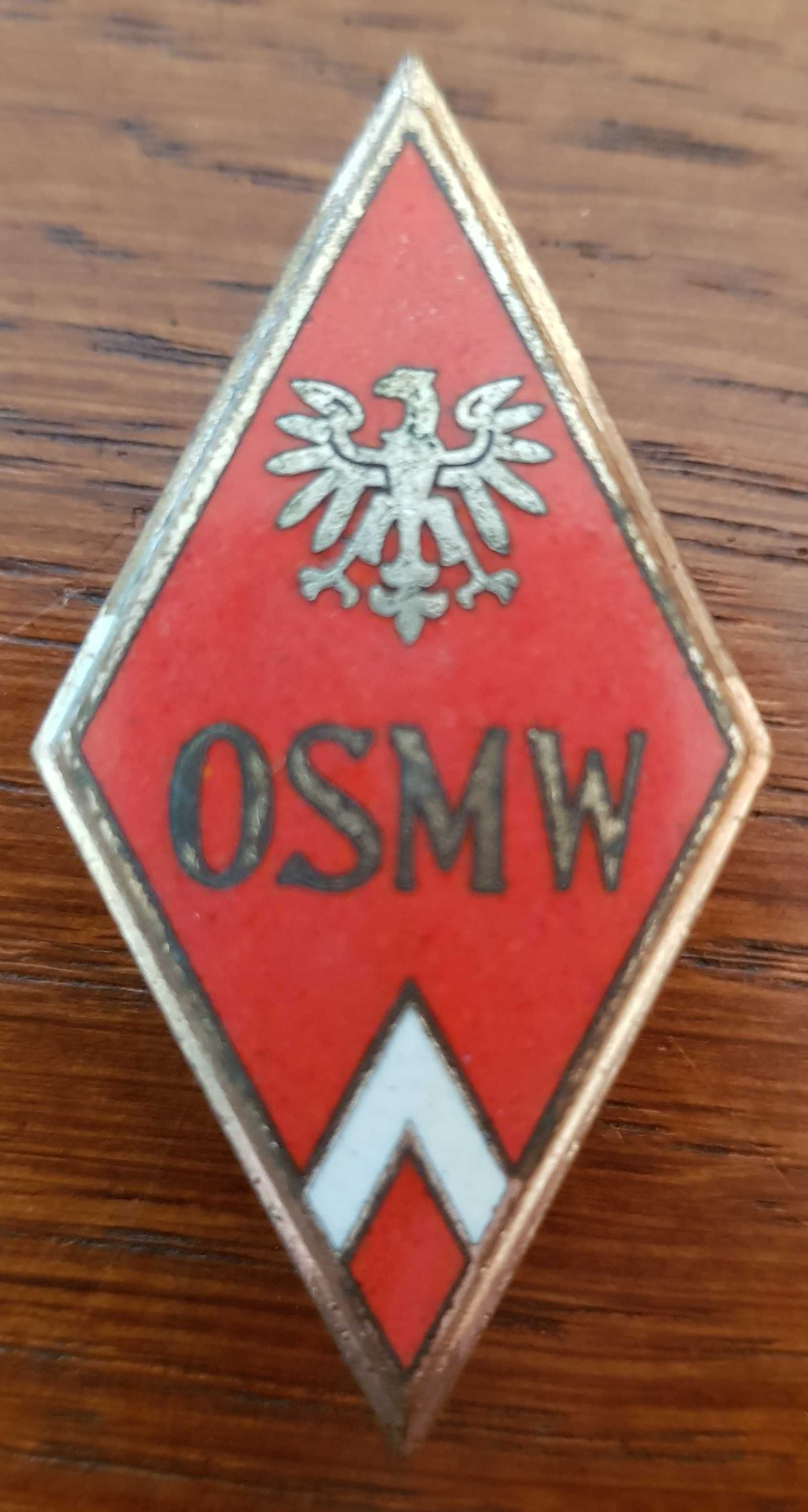 Odznaka OSMW - absolwentka wz. 52