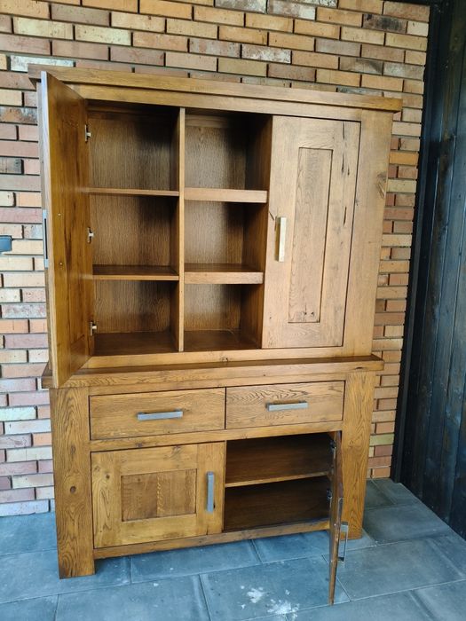 Kredens dębowy / meble Leszkowice