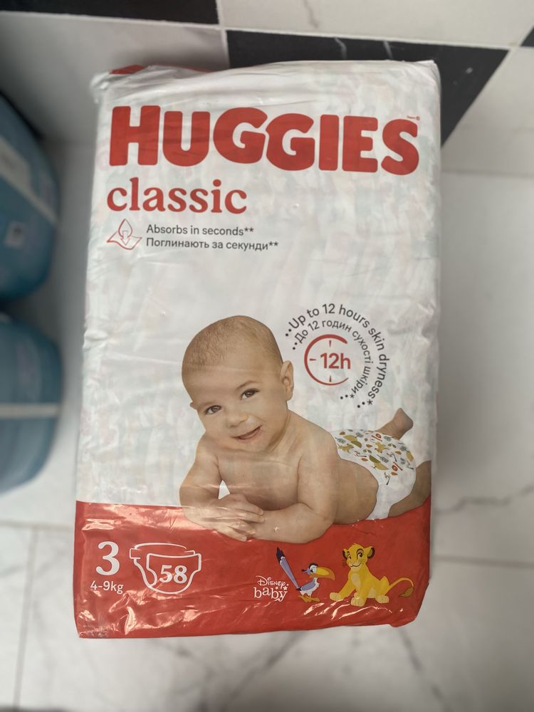 Huggies Classic 3 - 58 шт