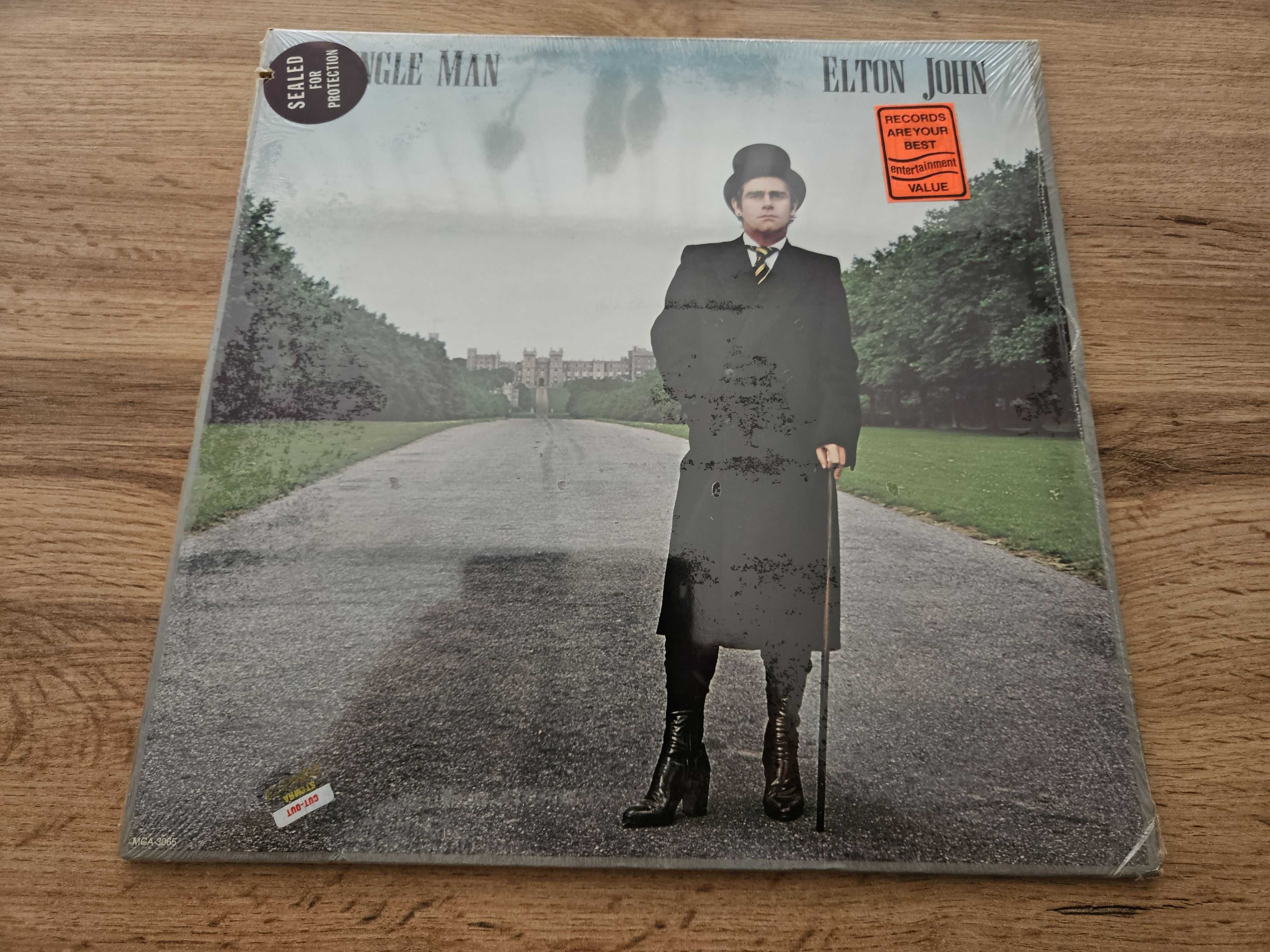 ELTON JOHN Single Man  LP 1978 USA / First Press / SEALED / Folia Mint