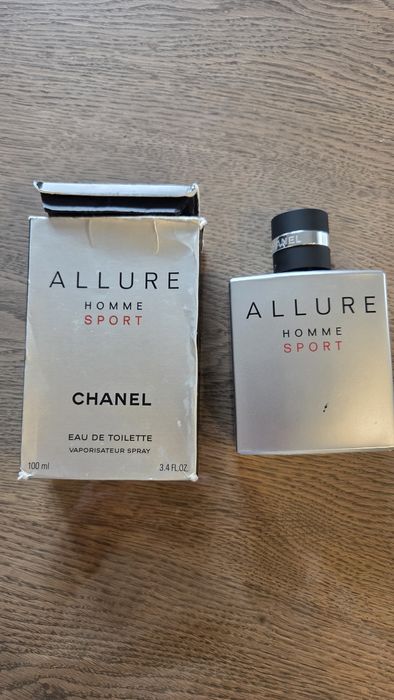 Chanel allure sport karton z butelka