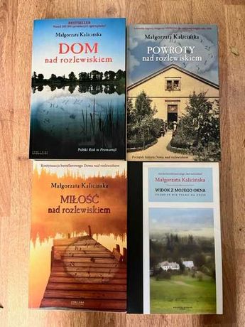 Komplet 4 książek Małgorzaty Kalicińskiej