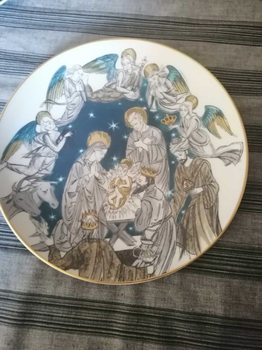 Prato de Natal Vista Alegre colecção ano de 2017