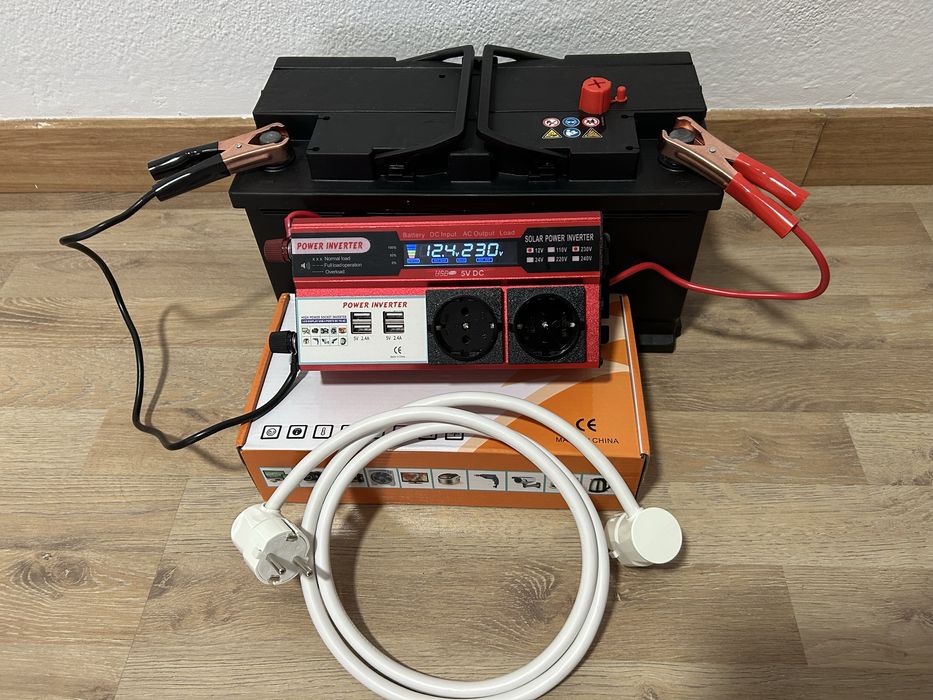 Kit apagao, bateria,inversor para moradia ,ligacao simples