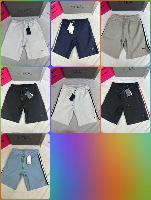 Spodenki tommy hilfiger szorty lacoste S-XXL Premium nowość logowane