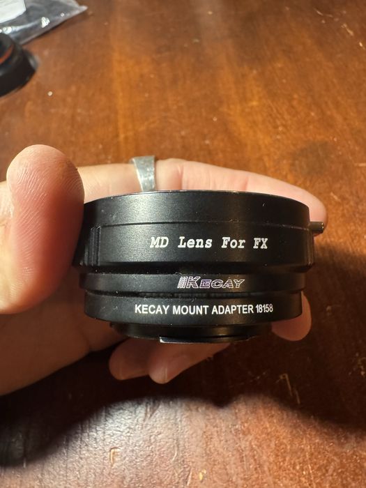 ADAPTADOR LENTES MD(minolta) to FX(fuji)